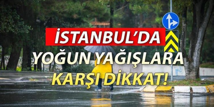 İstanbul’da yarın hava nasıl olacak? 29 Eylül İstanbul’da yağmur yağacak mı? AFAD uyardı