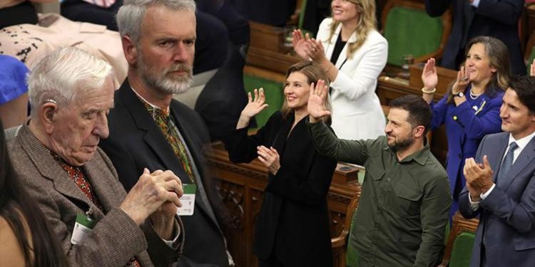 Kanada’nın konuştuğu skandal! Nazi askerini ‘kahraman’ diyerek alkışladılar