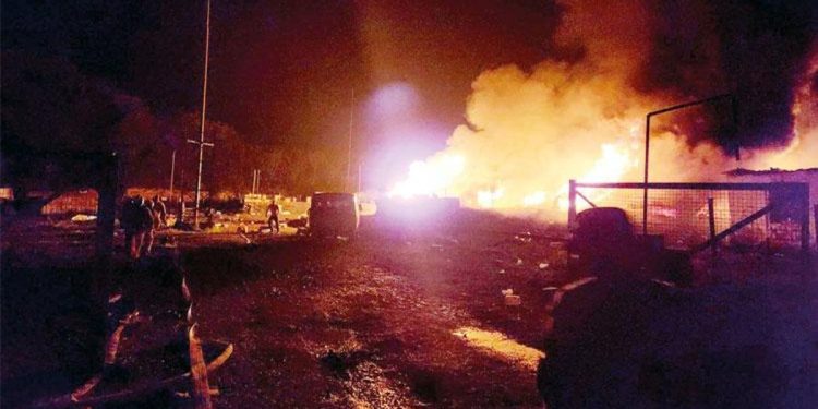 Karabağ’da yakıt deposu patladı… Sivillerin kaçışı sürüyor