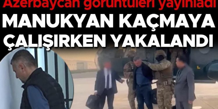 Karabağ’daki kelamda rejimin kumandanı Manukyan hudutta yakalandı!