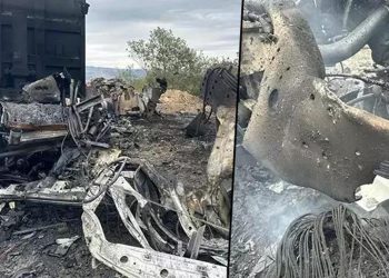 Karabağ’dan acı haber… Olay yerine giden polis aracının geçişi sırasında mayın patladı: 4 meyyit