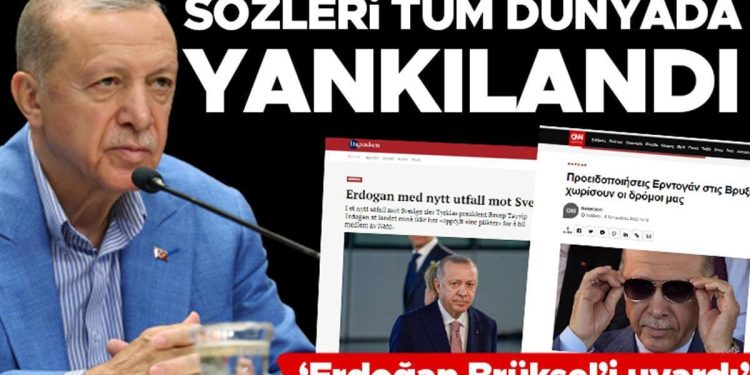 Kelamları tüm dünyada yankılandı: ‘Erdoğan Brüksel’i uyardı’
