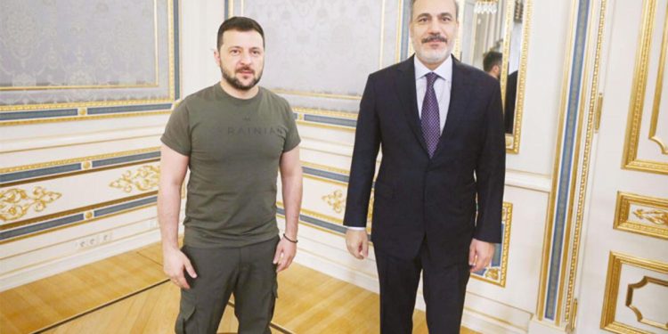 Kiev-Moskova ortasında Fidan’dan mekik diplomasisi