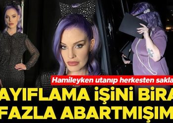 Kiloları yüzünden gebeyken herkesten saklandığını itiraf etmişti: Ben bu zayıflama işini biraz abatmışım!