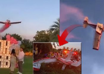 Kiraladıkları uçak niyet düştü, cinsiyet açıklama partisi trajediye dönüştü…