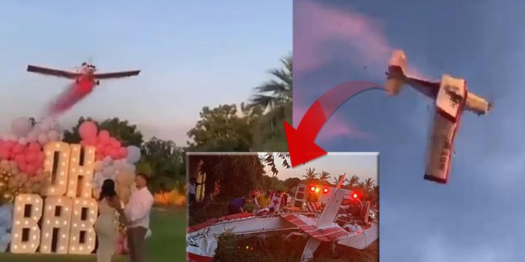 Kiraladıkları uçak niyet düştü, cinsiyet açıklama partisi trajediye dönüştü…