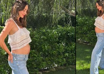 ‘Kocam beni ikna etmeye çalışıyor’ demişti… Sonunda başarmış… Dördüncü bebeğine hamile!