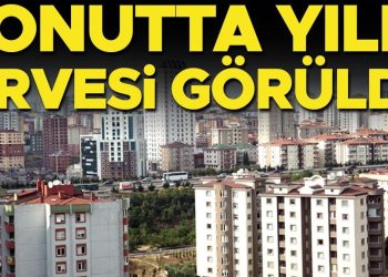 Konutta yılın doruğu görüldü