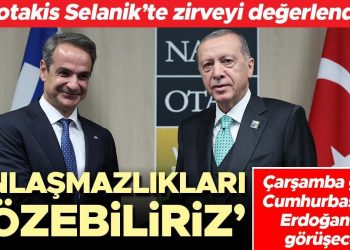 Miçotakis Selanik’te tepeyi kıymetlendirdi… ‘Anlaşmazlıkları çözebiliriz’