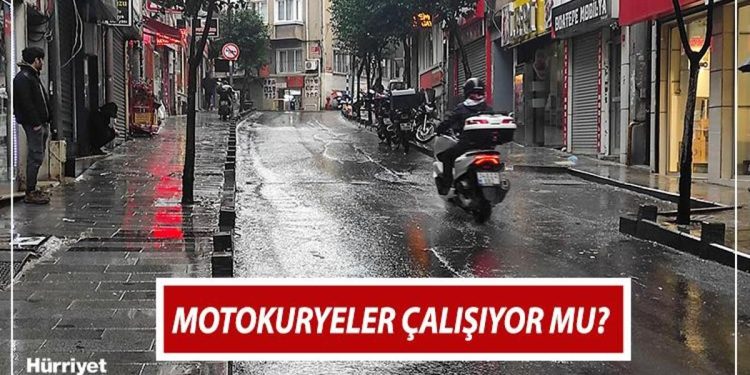 Motokuryeler çalışıyor mu? Online yemek ve market siparişleri iptal mi edildi? İstanbul Valisi Gül’den açıklama!