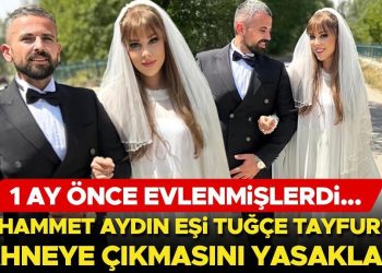Muhammet Aydın eşi Tuğçe Tayfur’un sahneye çıkmasını yasakladı!
