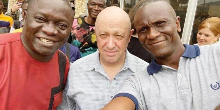 Prigojin son selfie’yi Afrika’da çekilmiş