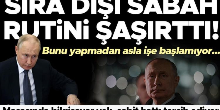 Putin’in bilinmeyen sabah rutini: Öğleye kadar uyumayı seviyor, yüzmeden işe başlamıyor…