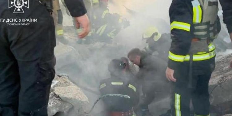 Rusya bu kere Sumi’yi maksat aldı