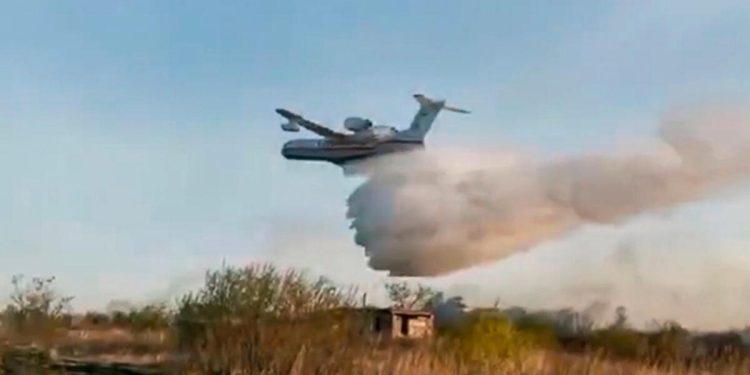 Rusya’da orman yangını:440’den fazla işçi müdahale ediyor