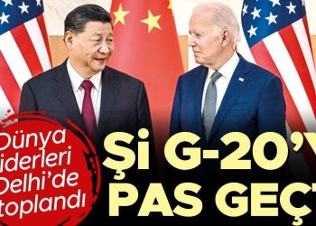 Şi G-20’yi pas geçti… Dünya önderleri Delhi’de toplandı