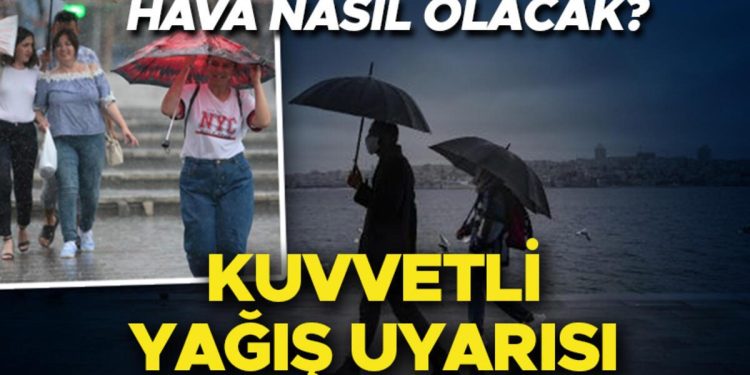 Son dakika sağanak yağış uyarısı | Yarın (29 Ağustos) hava nasıl olacak? Havalar ne vakit serinleyecek? Meteoroloji vilayet il hava durumu varsayımlarını yayınladı…