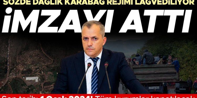 Son dakika: Şahmaranyan imzayı attı, kelamda Dağlık Karabağ rejimi lağvediliyor