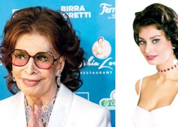 Sophia Loren kaza geçirdi