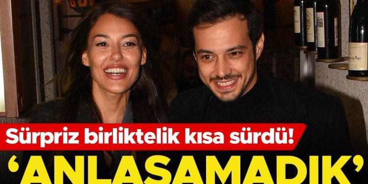 Sürpriz birliktelik kısa sürdü! ‘Anlaşamadık’