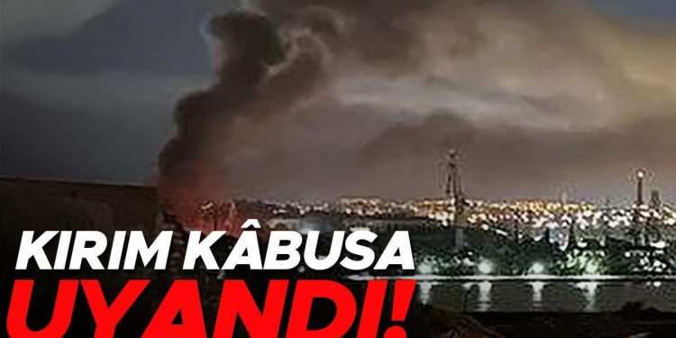 Tarihi tepe öncesi Rusya’ya soğuk duş! Ukrayna Kırım’ı vurdu… İşte birinci imajlar