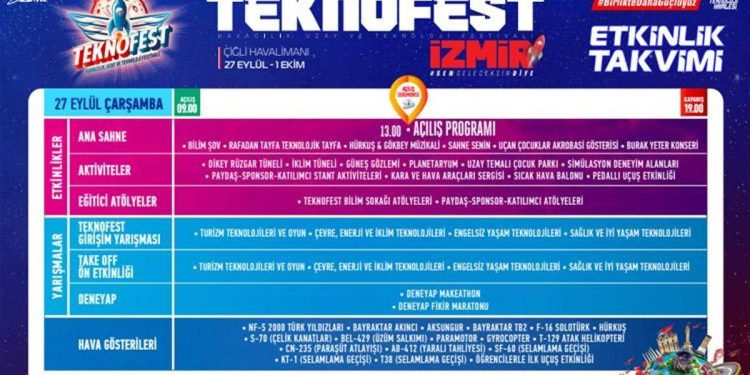 Teknofest İzmir aktiflik takvimi 2023 | Teknofest İzmir ne vakit bitecek?