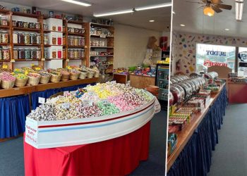 Toplumsal medya bu imgeleri konuşuyor… Geyik dükkana girdi, şeker alıp çıktı!