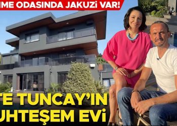 Tuncay Ulu ultra lüks villasının kapılarını açtı… Giyinme odasında jakuzi var!