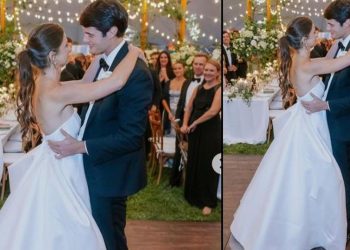 Ünlü hekimin keyifli günü: Tek oğlu hayallerindeki sevgiliyle evlendi