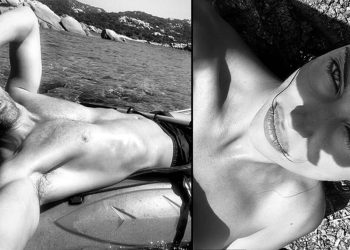 Ünlü model tam yeni aşka yelken açtı derken… Eski sevgilisiyle tatile çıktı, üstsüz pozlarını paylaştı!