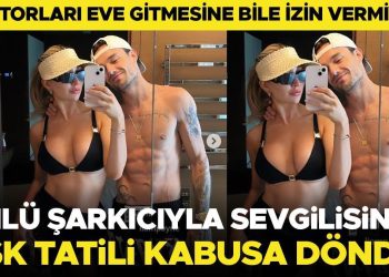 Ünlü müzikçiyle sevgilisinin aşk tatili burnundan geldi: Hekimler konuta dönmesine bile müsaade vermiyor