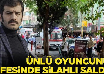 Ünlü oyuncu Ufuk Bayraktar’ın Cihangir’deki kafesinde silahlı hücum: 3 yaralı