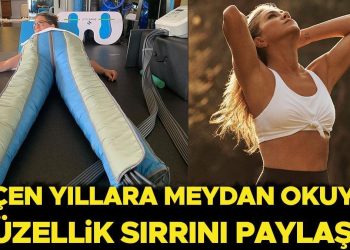 Ünlü oyuncunun hoşluk sırrı ortaya çıktı: Bu yaşta formda kalmak kolay mı sandınız!