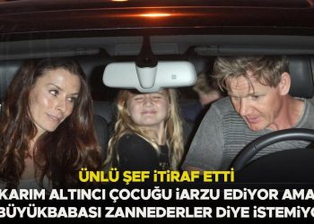 Ünlü şef itiraf etti:  Karım altıncı çocuğu istiyor… Lakin okulda çocuğuma ‘Bu adam büyük baban mı?” diye soracaklar!