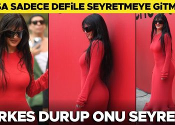 Yalnızca defile seyretmeye gitmişti… Herkes durup onu seyretti