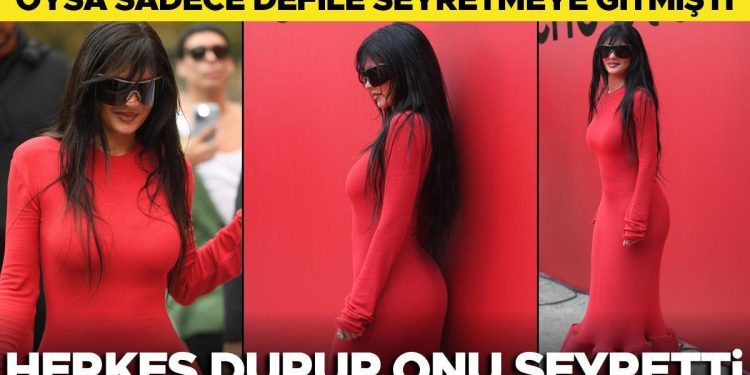 Yalnızca defile seyretmeye gitmişti… Herkes durup onu seyretti