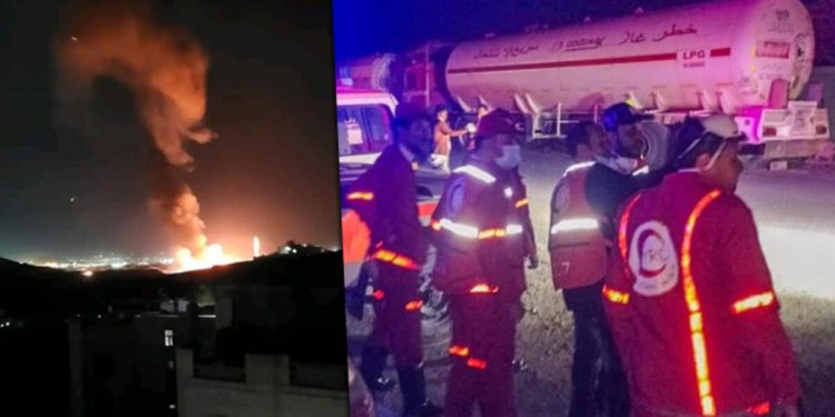 Yemen’de akaryakıt istasyonunda patlama