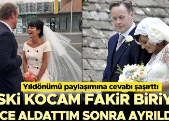 Yıldönümü kutlamasında gelen itiraf olay oldu: Eski kocam çok yoksuldu, onu aldattım ve ayrıldım!