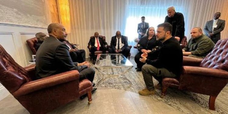 Zelenski, Sudan Kurul Lideri el-Burhan’la görüştü