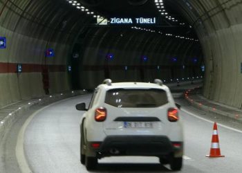 Zigana Tüneli’nden 600 bin araç geçti