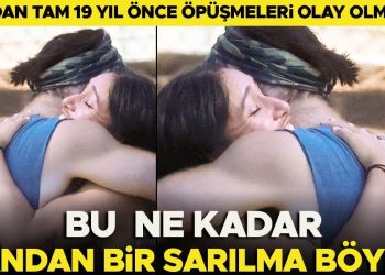 19 yıl evvel öpüşmeleri olay olmuştu: Bu ne kadar candan bir sarılma böyle!