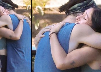 19 yıl evvel öpüşmeleri olay olmuştu: Bu ne kadar candan bir sarılma böyle!