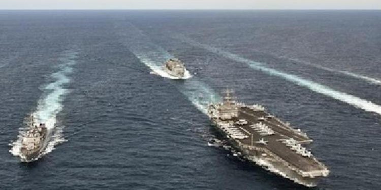 ABD filosu İsrail’e dayanak Doğu Akdeniz’e gidiyor