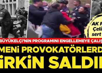 ABD’de Ermeni provokatörlerden skandal! Büyükelçi Mercan’ın katıldığı programı engellemeye çalıştılar