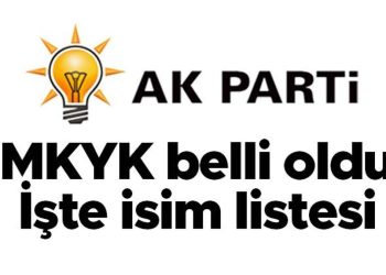 AK Parti’de MKYK belirli oldu… İşte isim listesi