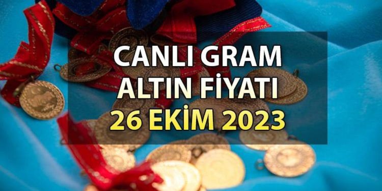 Altın fiyatlarında yükseliş (26 Ekim 2023) Bugün gram altın, çeyrek altın ve yarım altın ne kadar? İşte, canlı altın fiyatları