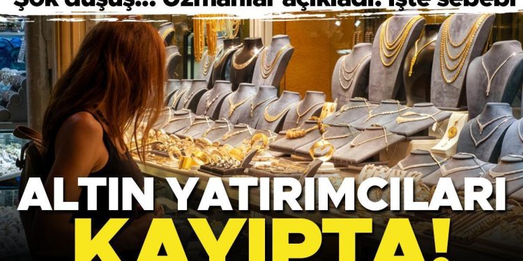 Altında şok düşüş! Uzmanlar açıkladı… İşte sebebi