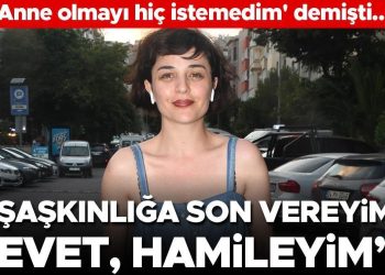 ‘Anne olmayı hiç istemedim’ demişti… Gonca Vuslateri’den bebek haberi geldi!
