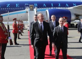 Azerbaycan Cumhurbaşkanı Aliyev Gürcistan’a ziyaret