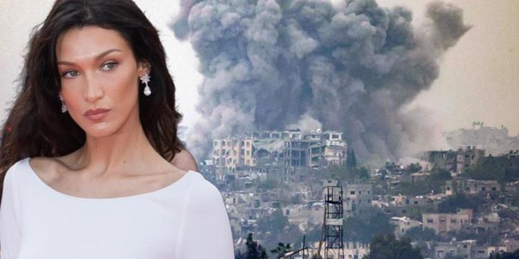 Baba tarafından Filistinli Bella Hadid sessizliğini bozdu: Orada yalnız başına ağlayan çocuklarla birlikte yas tutuyorum